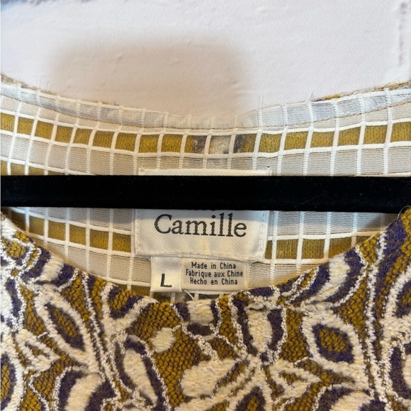 Anthropologie Atelier Camille Blouse Size Large - Picture 4 of 5